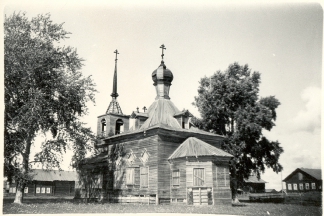  церковь д. Вторая Городецкая. Фото 1971 г..jpg