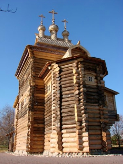  церковь после реставирации в Коломенском.